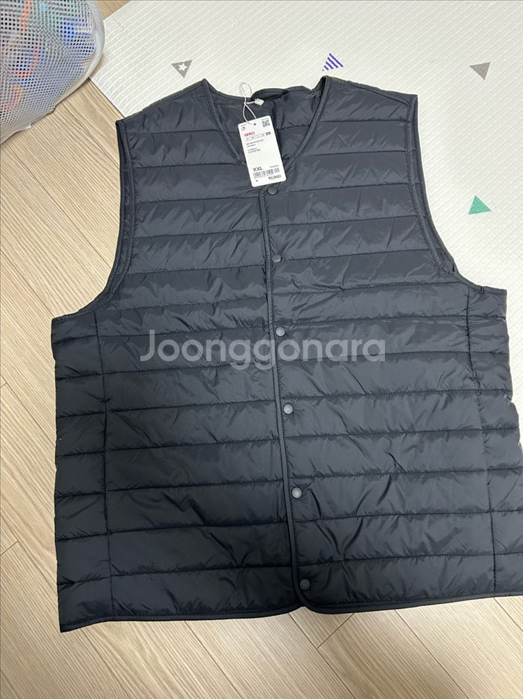 스파오 베스트 셋업 패딩 조끼 쪼끼 새상품--0