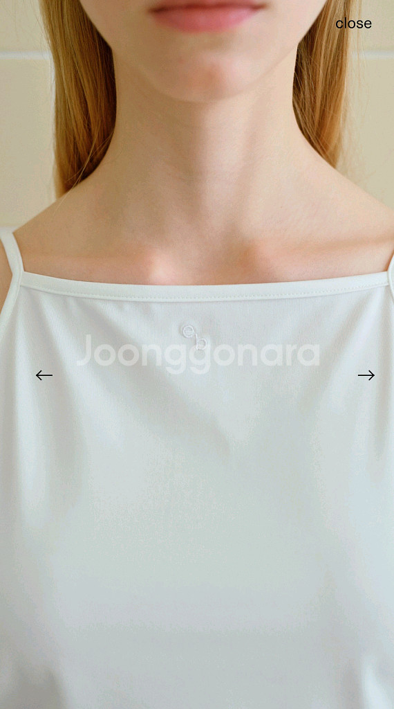 enzoblues 엔조블르스 스퀘어 넥 슬리브리스--2