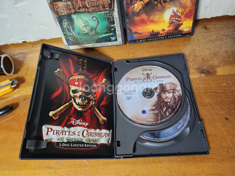 캐리비안해적 DVD--2