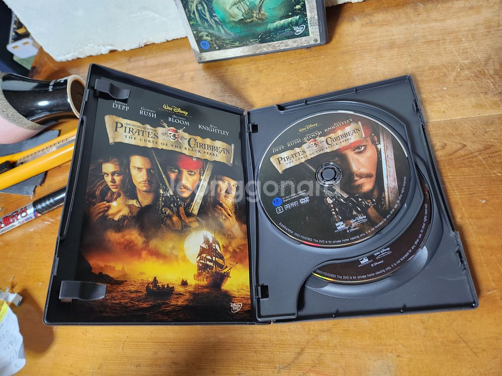 캐리비안해적 DVD--4