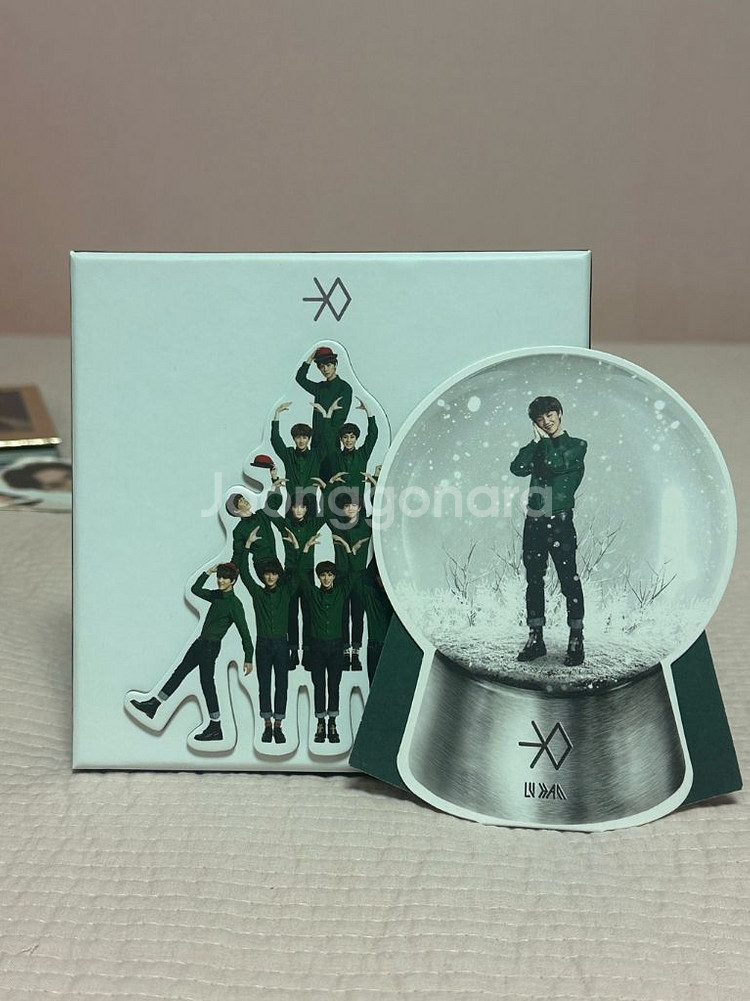 새상품) 엑소exo 12월의 기적 중국어버전 루한포카--0