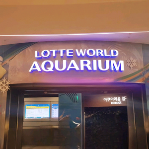 롯데월드 아쿠아리움 종일권