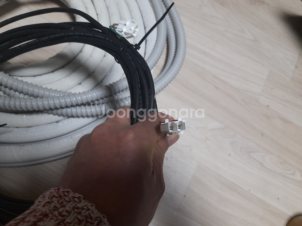 새제품- 에어컨 동관배관세트 1/4인치3/8인치 8m--2