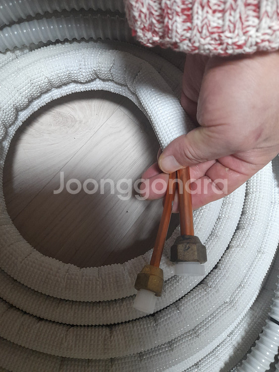 새제품- 에어컨 동관배관세트 1/4인치3/8인치 8m--4