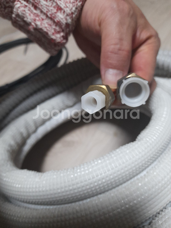 새제품- 에어컨 동관배관세트 1/4인치3/8인치 8m--3