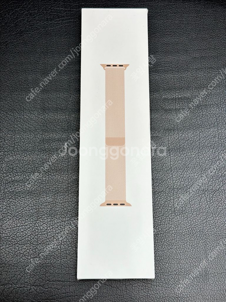 애플워치 정품 밀레니즈루프 골드 44mm--4