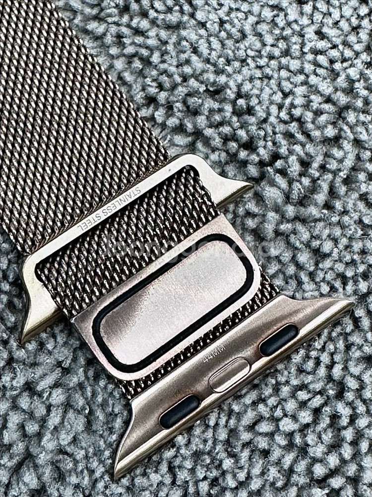 애플워치 정품 밀레니즈루프 골드 44mm--6