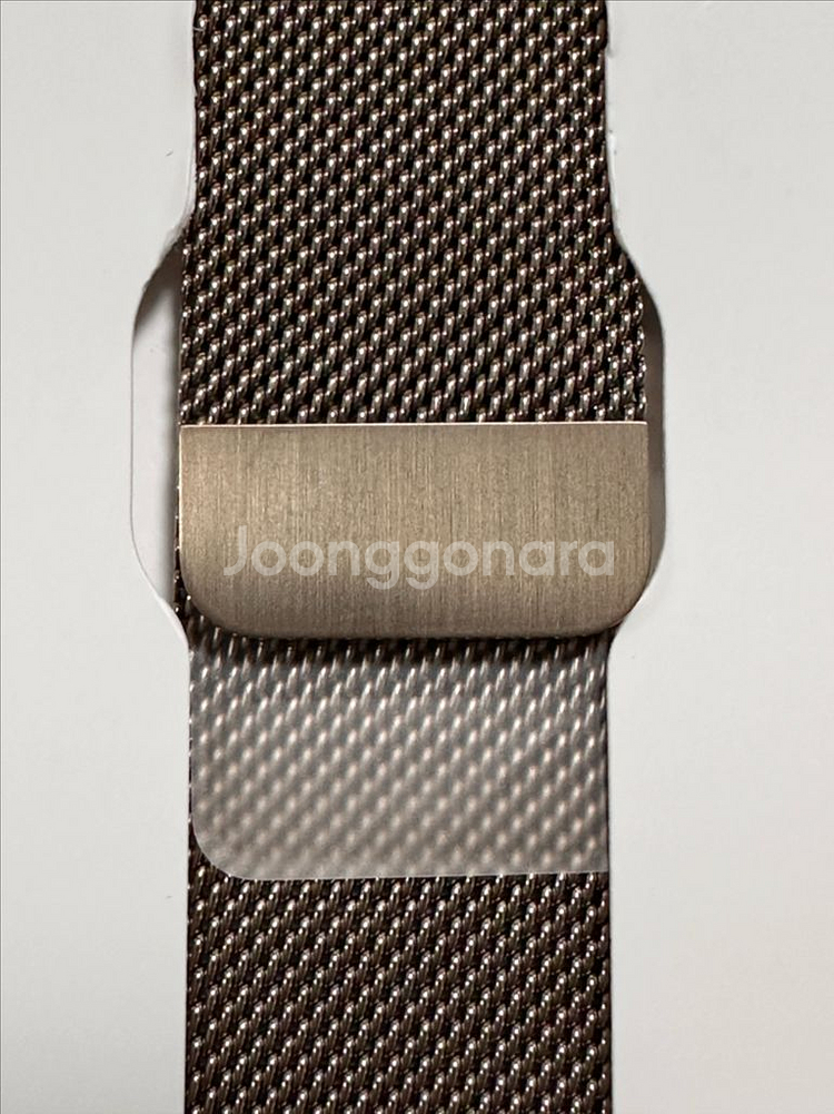 애플워치 정품 밀레니즈루프 골드 44mm--3
