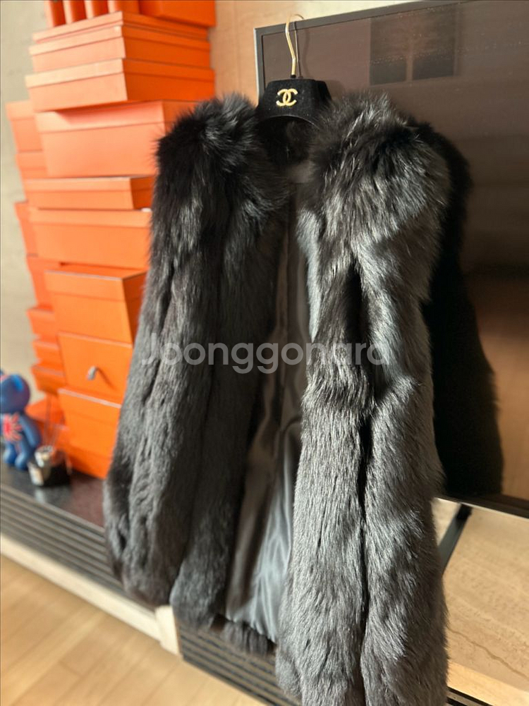 밍크 퍼 베스트--0