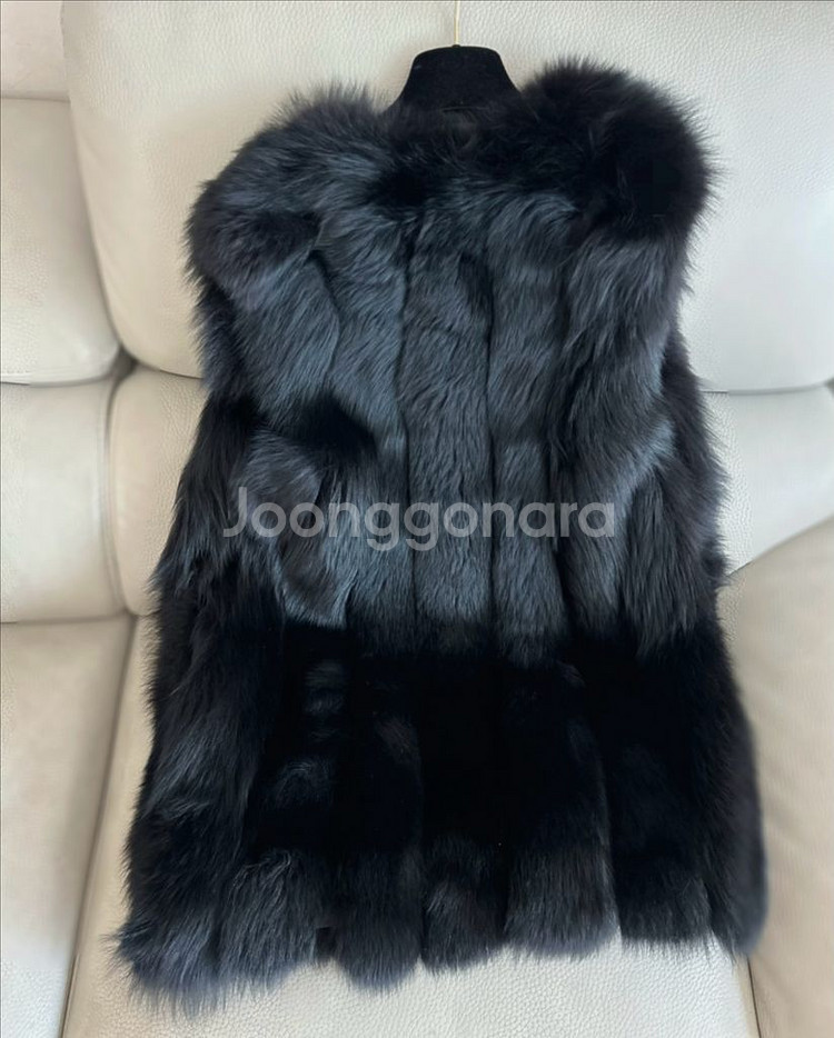 밍크 퍼 베스트--2