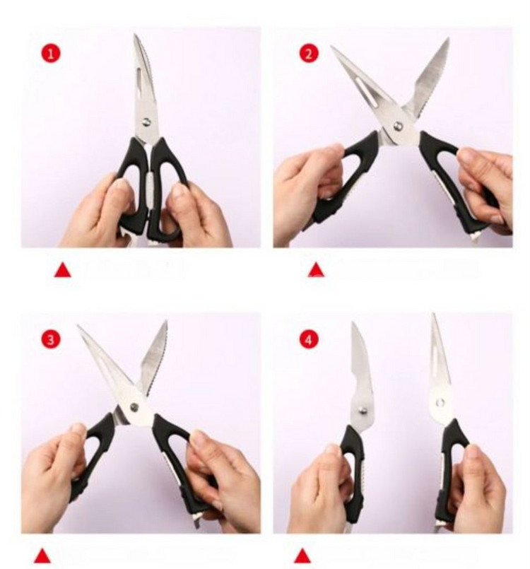 독일 명품 Mad Shark 분리형 다기능 주방가위--3