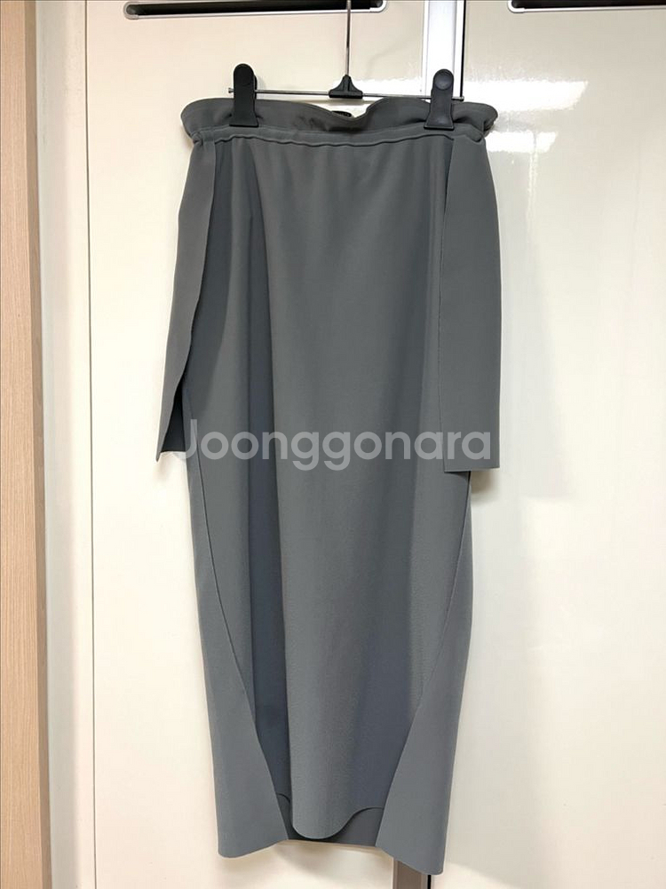 22년 제이청 bena 셔링스커트 플랩포켓스트링 롱치마--6