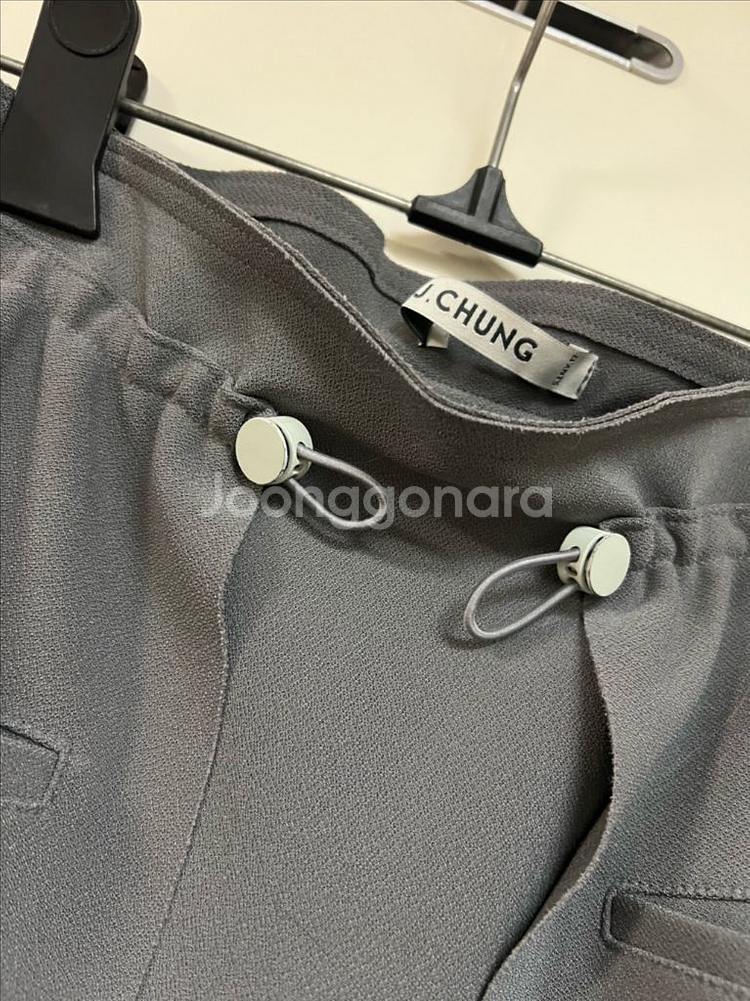 22년 제이청 bena 셔링스커트 플랩포켓스트링 롱치마--14