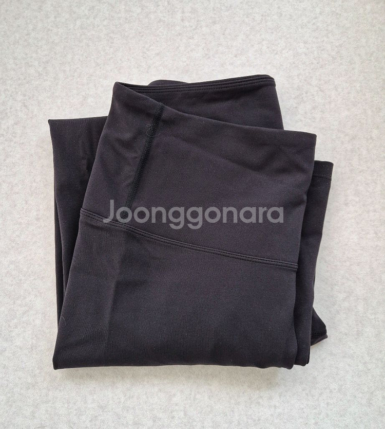 안다르 부츠컷 레깅스 숏 블랙(6)--0