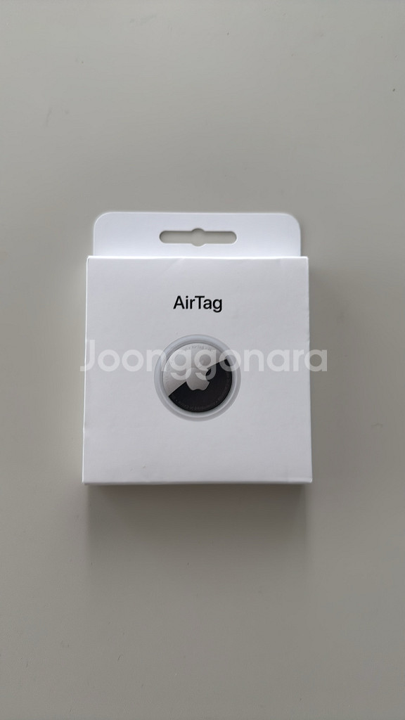 애플 에어태그 새상품입니다/미개봉--1