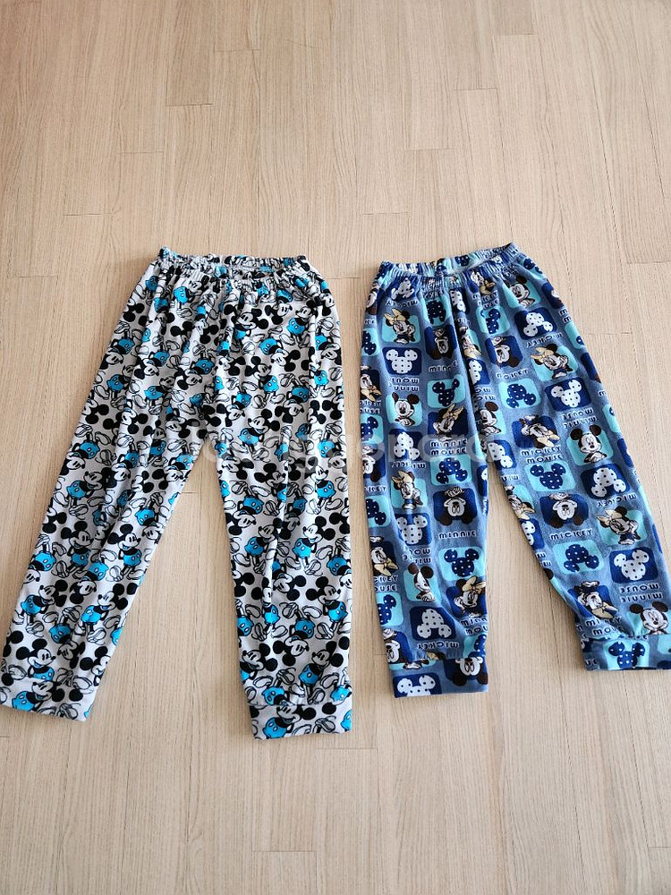 미키마우스 아동 잠옷 바지 2벌 세트--0