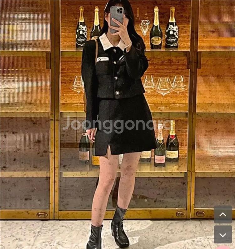 리리앤코 트위드 세트 빅사이즈 새상품 하객룩--0