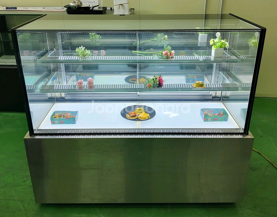 명품 구룡 정육 숙성 케잌 베이커리 냉동냉장 쇼케이스--0