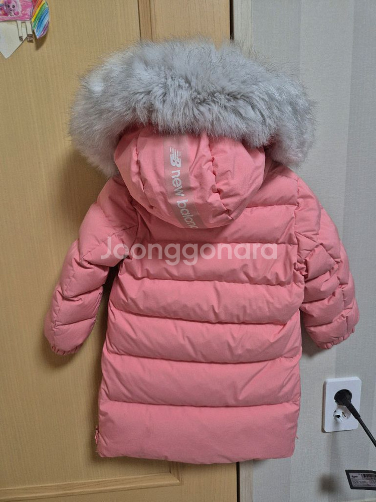 뉴발란스 키즈 여아 패딩점퍼 100--1