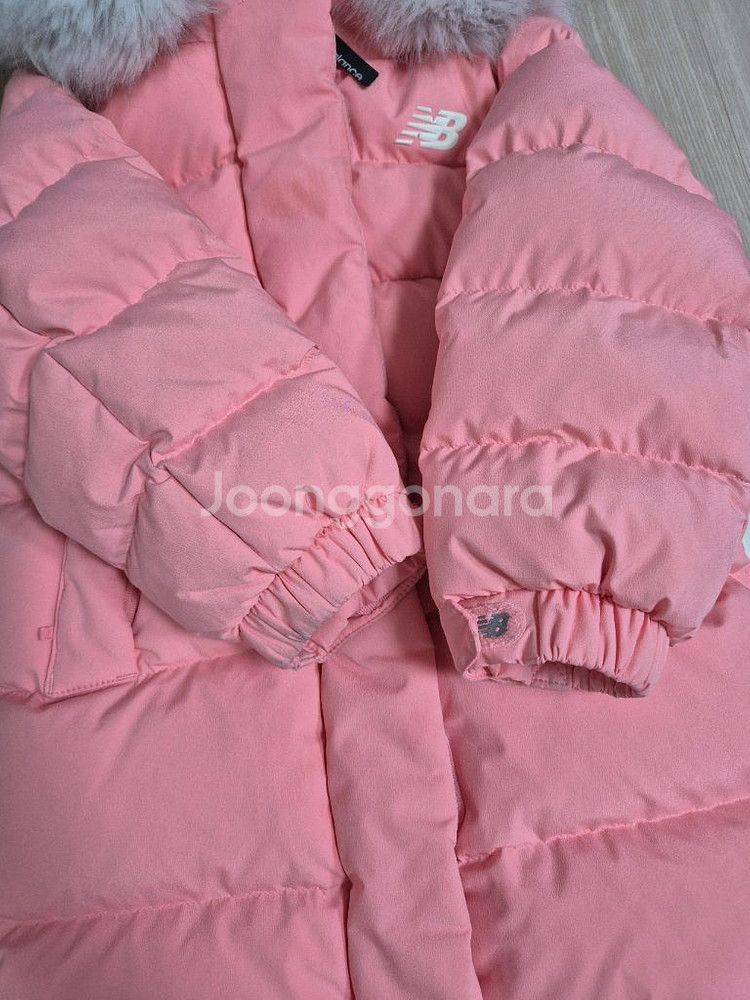 뉴발란스 키즈 여아 패딩점퍼 100--3