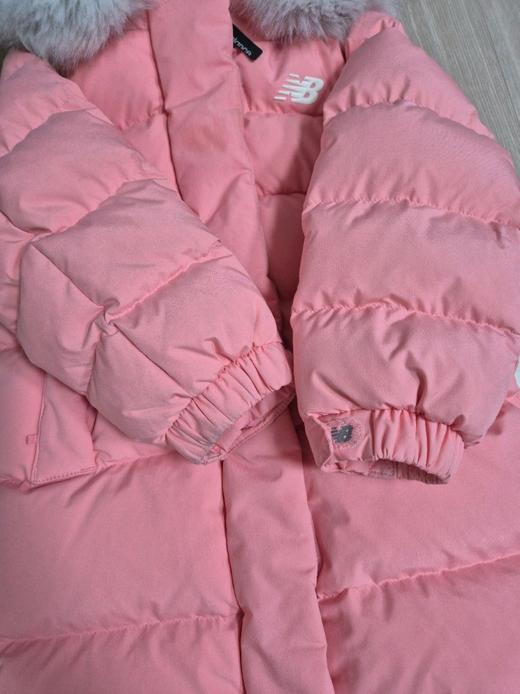 뉴발란스 키즈 여아 패딩점퍼 100--3