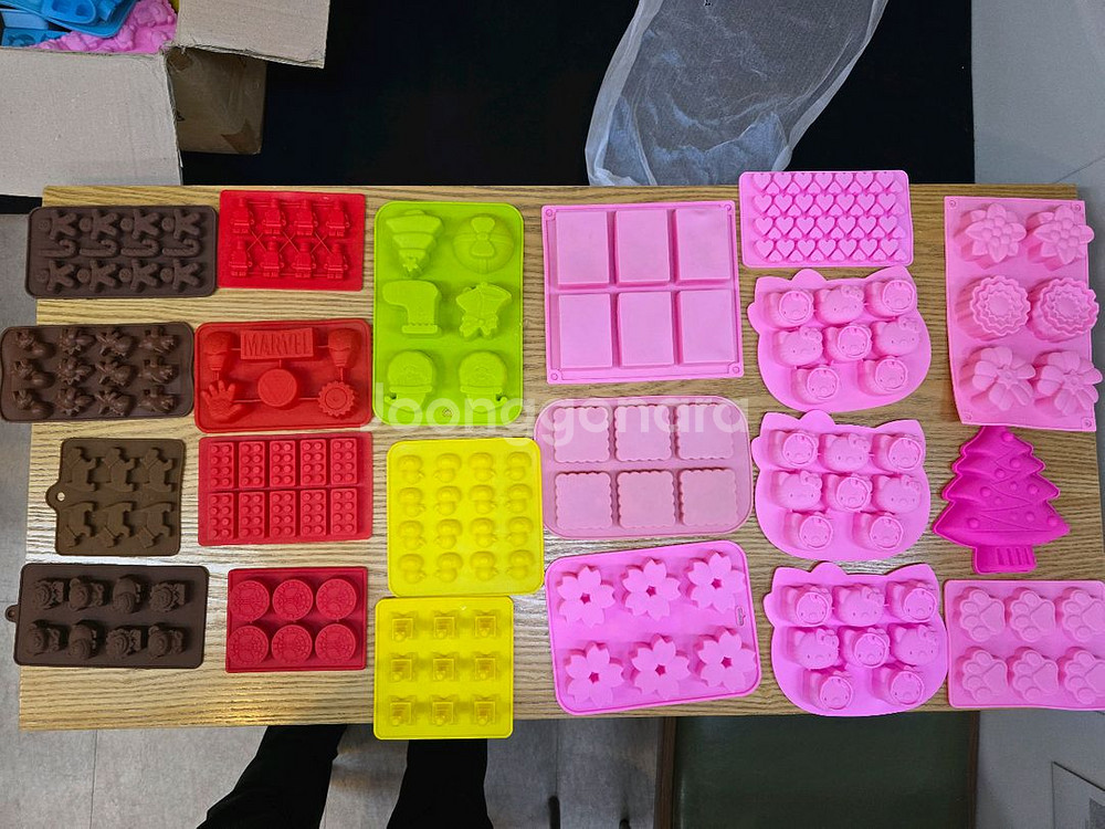 비누, 석고방향제 재료 및 몰드--1