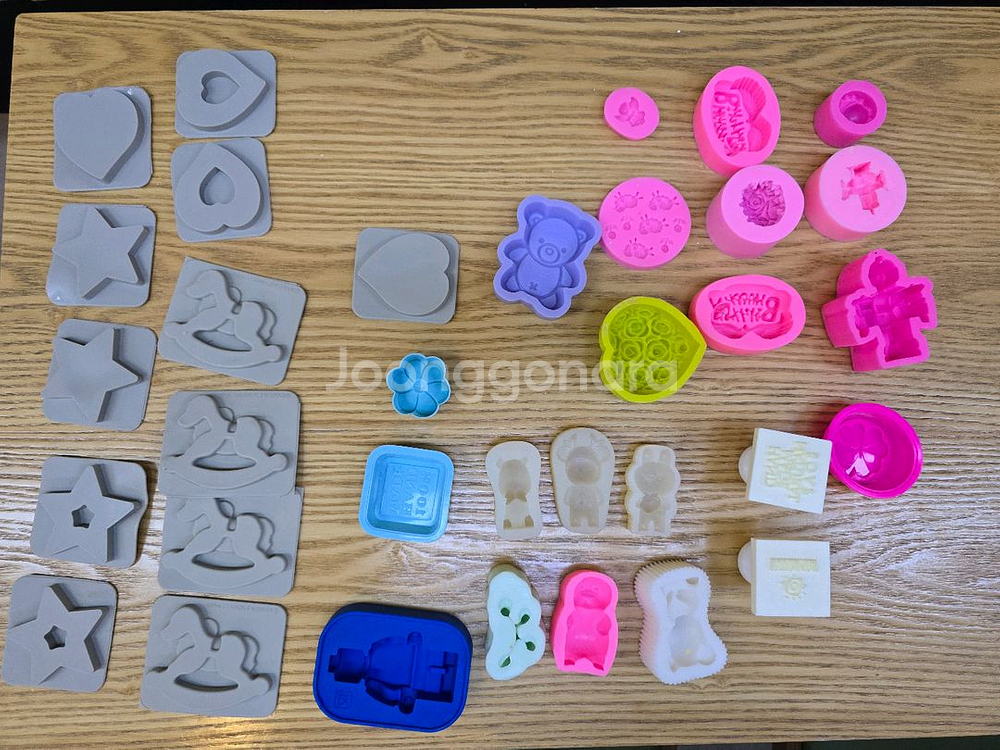 비누, 석고방향제 재료 및 몰드--3