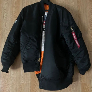 cdg x 알파인더스트리 리버시블 점퍼