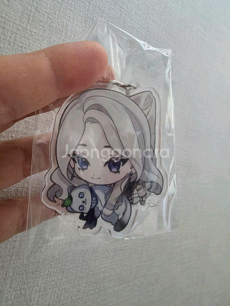 이레인님 방송 초기 굿즈 키링--0