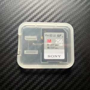 소니 SF-M256(256G) 메모리카드 팝니다.