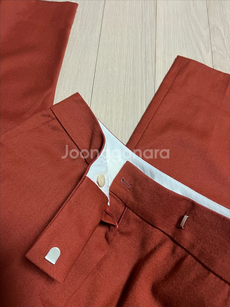 새상품) 몽또또 FW 크롭 팬츠 울 슬랙스 바지 정장--15