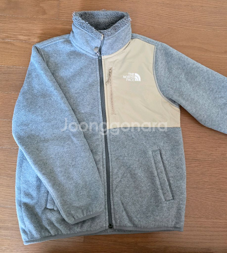 노스페이스 키즈 후리스 집업 140--0