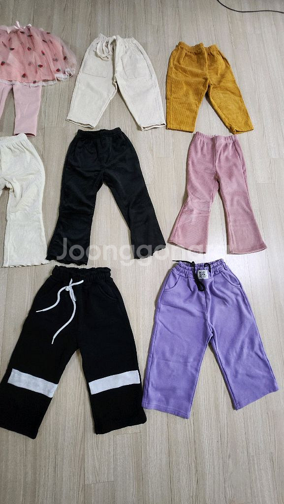 여아옷 기모7호.9호.나팔바지.바지.치랭스.치마.레깅스--2