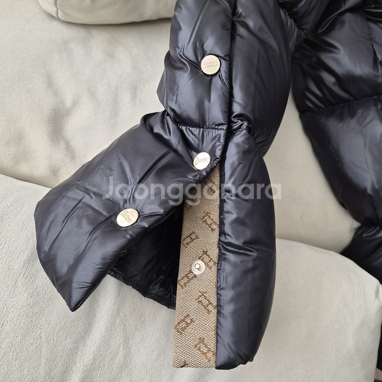 에르노 손목로고 패딩 / 블랙42--2