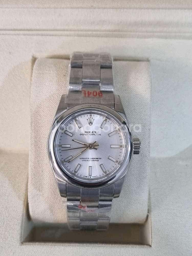 롤렉스 오이스터 퍼페츄얼 36mm 오토매틱 시계--0