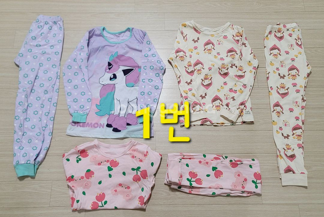 여아 실내복(사이즈 140)--0