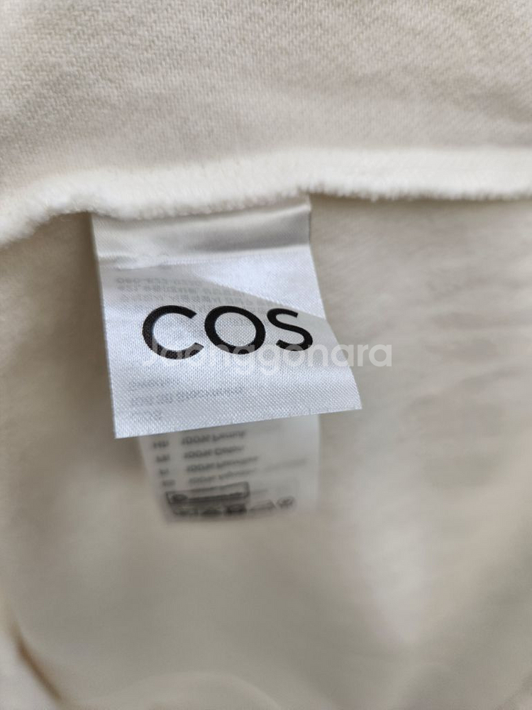 COS 코스 화이트 원피스--7