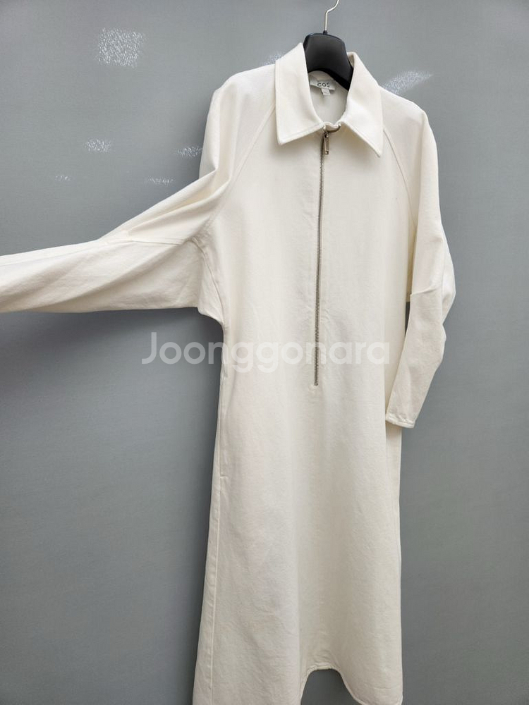 COS 코스 화이트 원피스--6