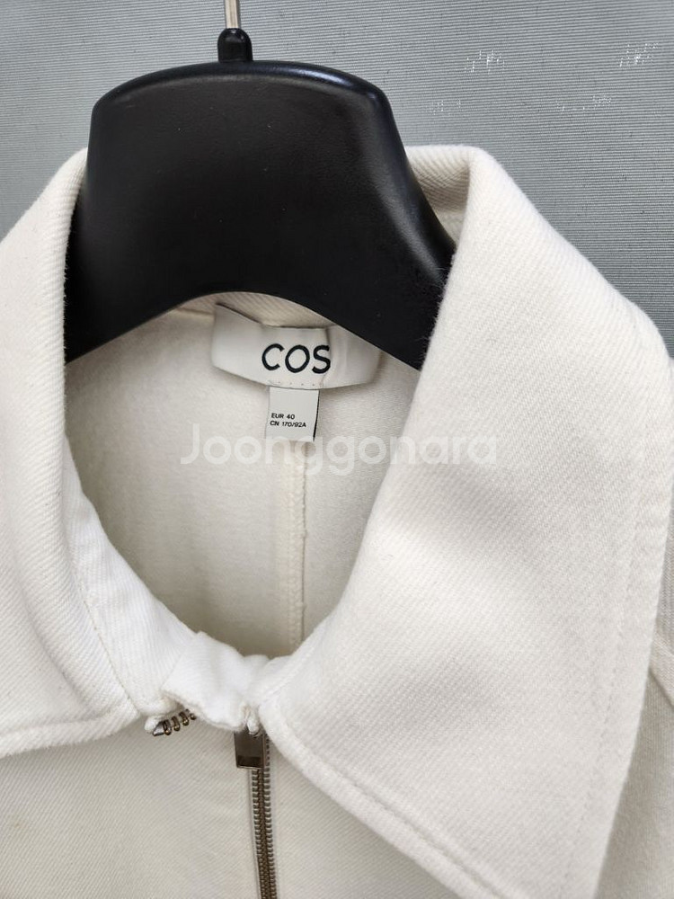 COS 코스 화이트 원피스--3