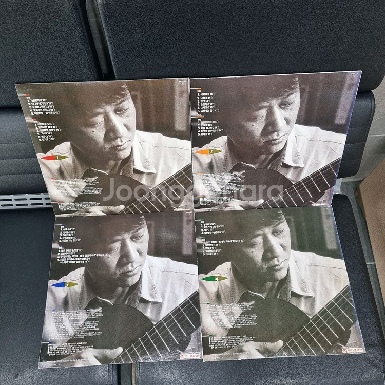 김민기 1집~4집 4장 LP.--1
