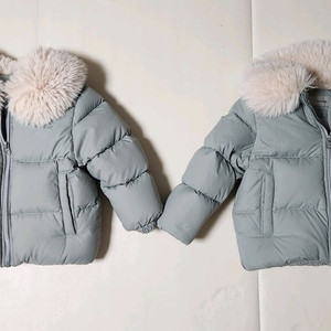 여아 패딩점퍼 100 쌍둥이 가능