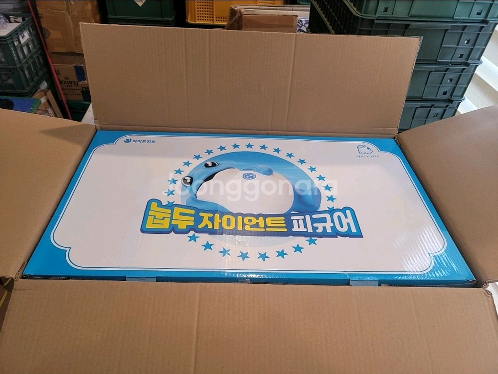 진로 자이언트 누운두꺼비 두꺼비 피규어 미사용--2