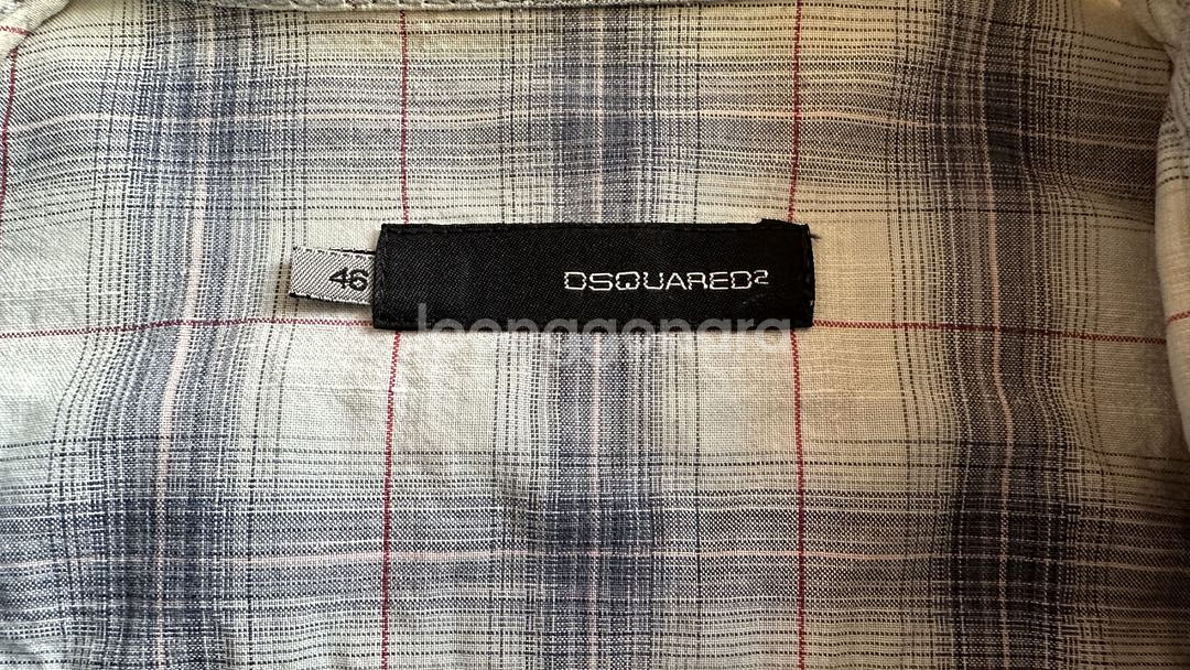 디스퀘어드 DSQUARED 셔츠 남방 웨스턴 정품 새상--7