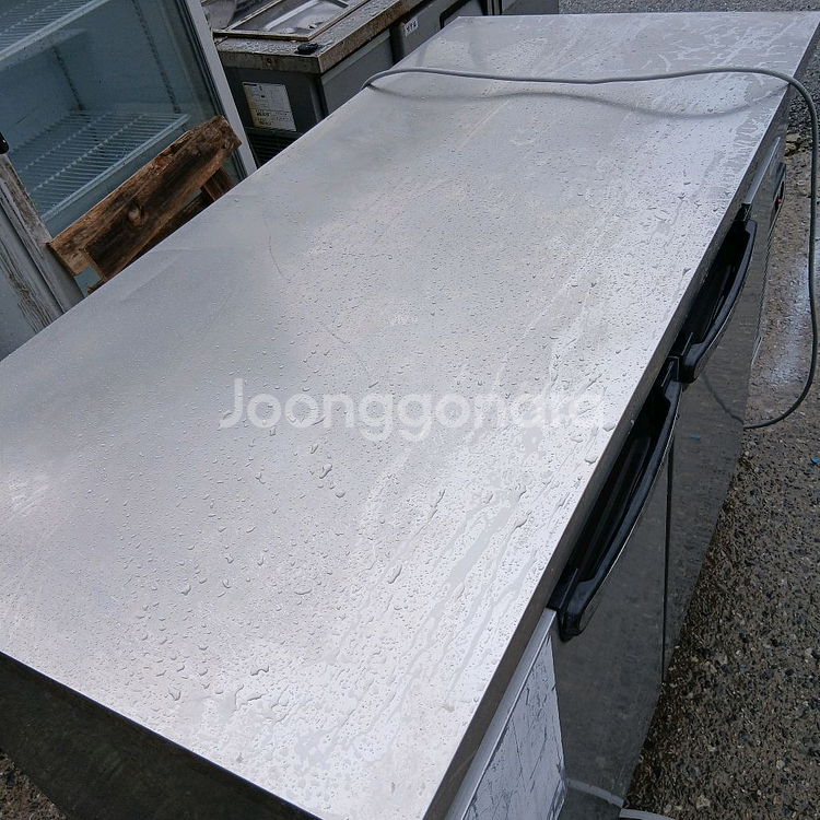 우성 1500 테이블 냉장고 작동잘됨--1