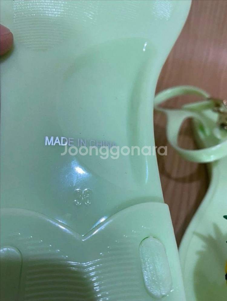 [미사용]여성 락피쉬 파인애플 젤리 샌들--2