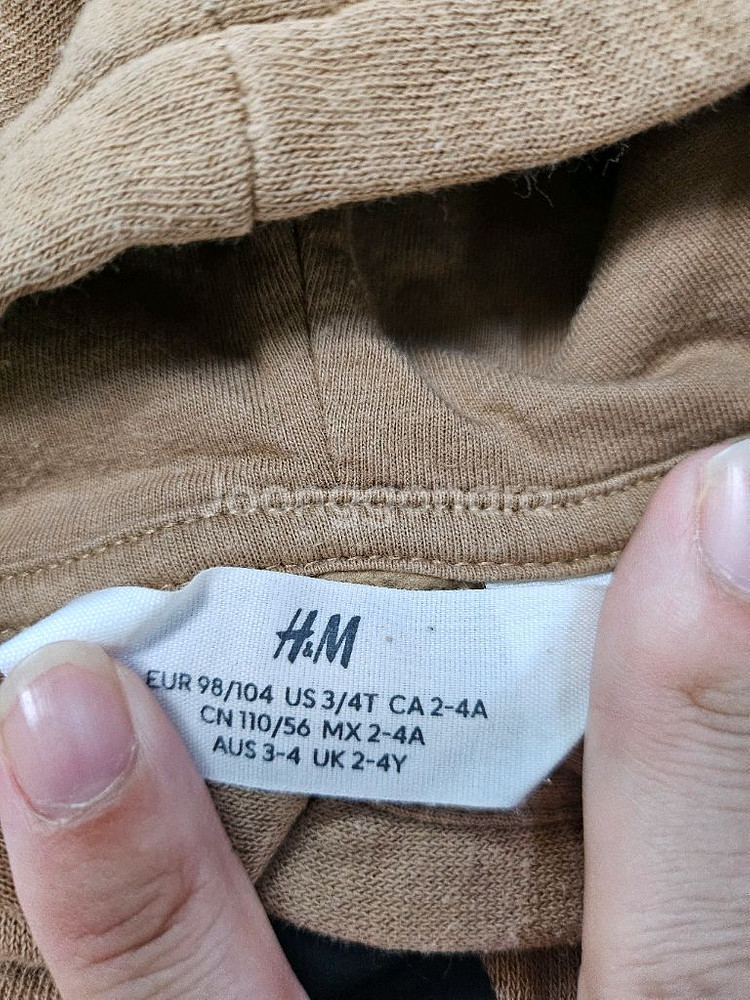 H&M 미키마우스 후드티 100정도--1