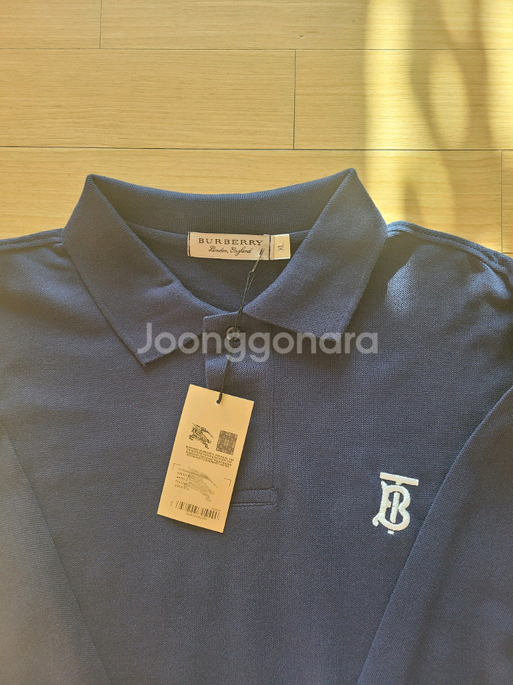 버버리 남성 긴팔 폴로셔츠 M,XL사이즈--2