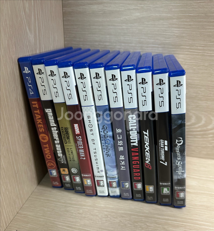 PS5타이틀(데몬즈소울, 철권8, 호그와트, 갓오브워, 스파이더맨2, 잇테이크투--0
