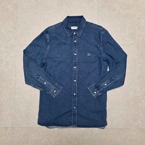 라코스테 데님셔츠 청남방 m 100