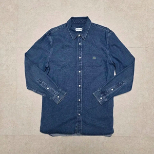 라코스테 데님셔츠 청남방 m 100